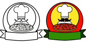 לוגו לפיצריה